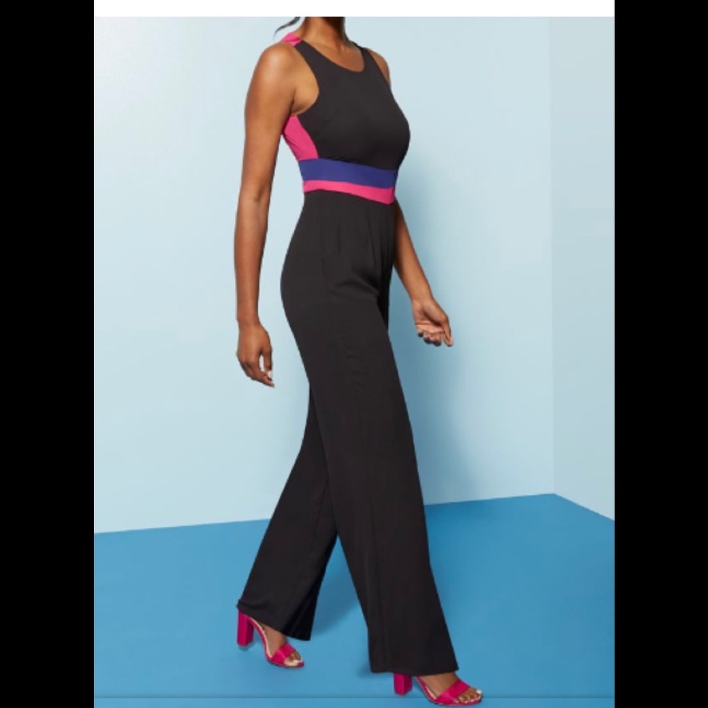 NWT - Colorblock Jumpsuit